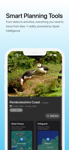 WhereTo - Trip Ideas & Planner screenshot