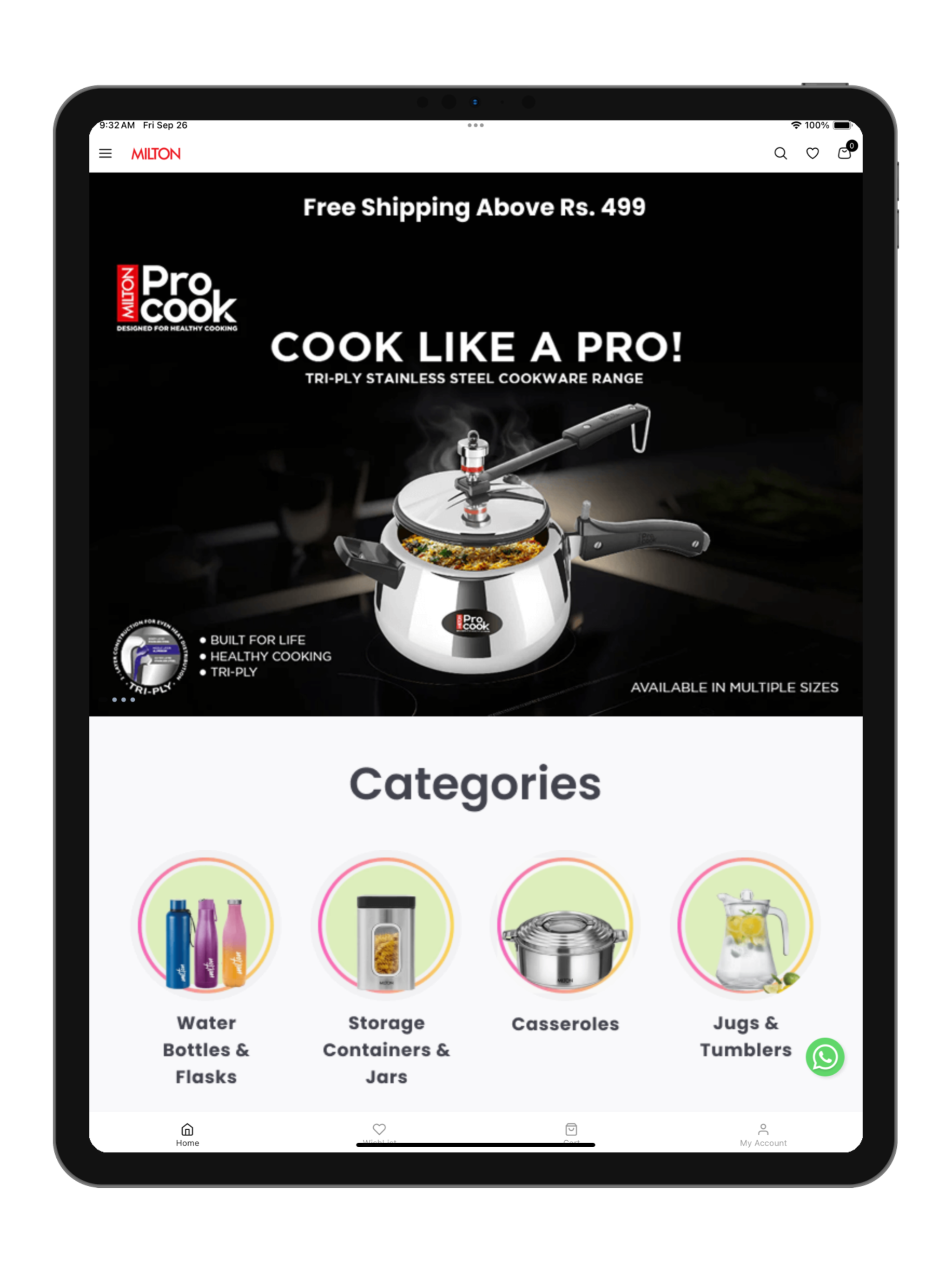 Milton - Home Shopping App