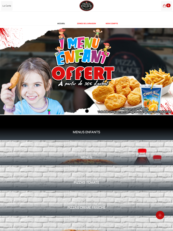 Screenshot #4 pour Pizza Palace Contrexeville