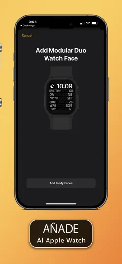 Captura de pantalla de Clockology Esferas en iPhone 5