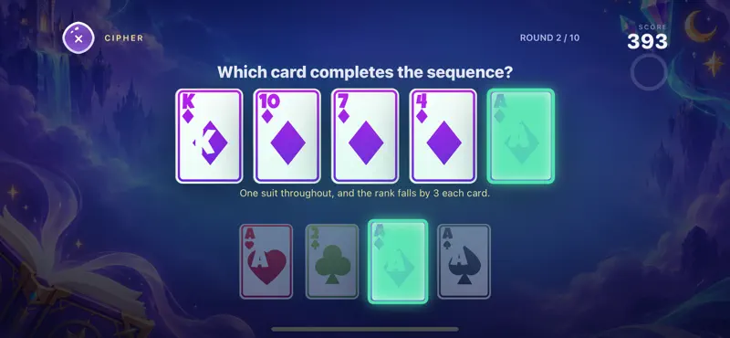 Rankwise Card Puzzles screenshot 2 of 8