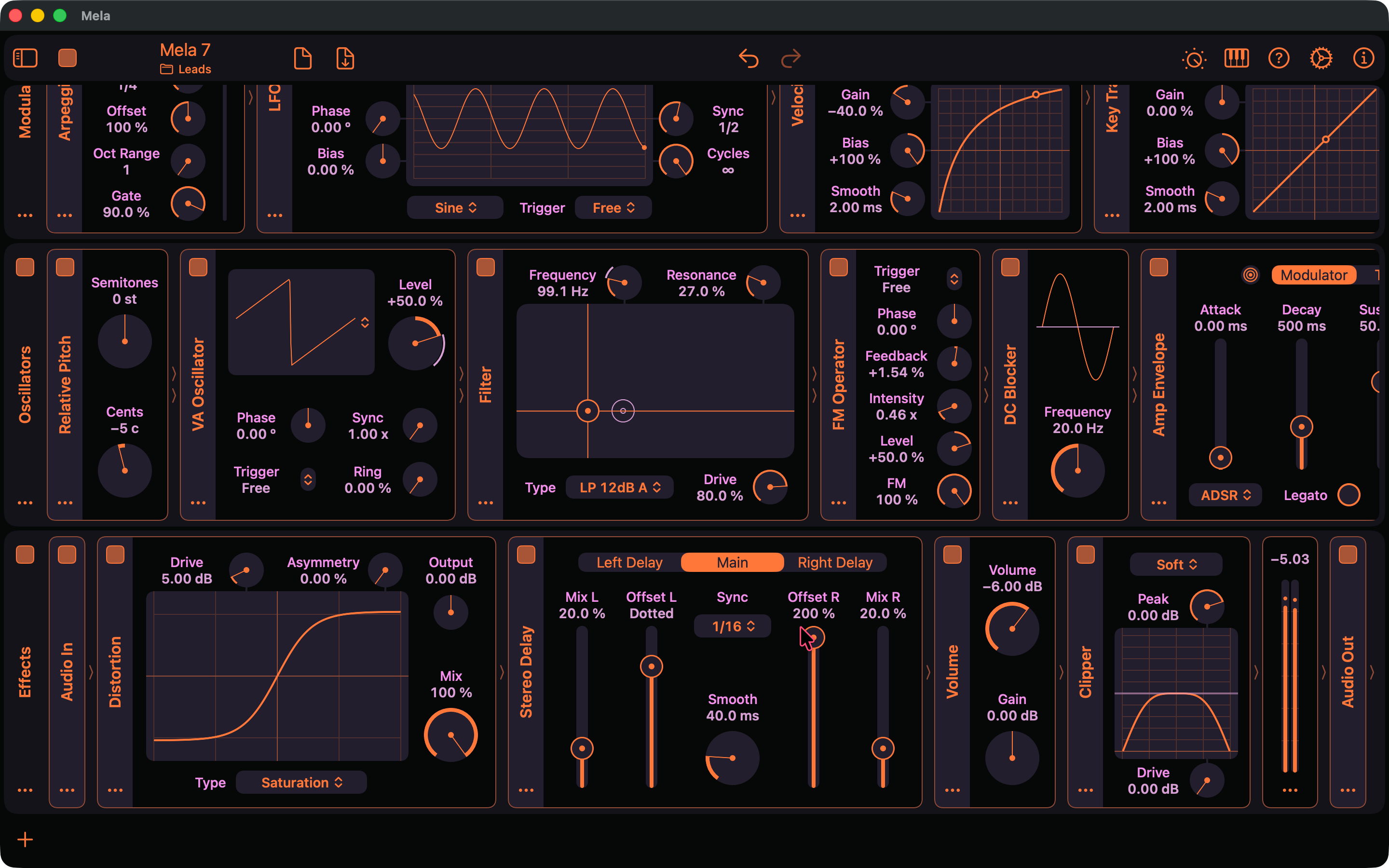 Mela – AUv3: Synth, FX, MIDI screenshot 8