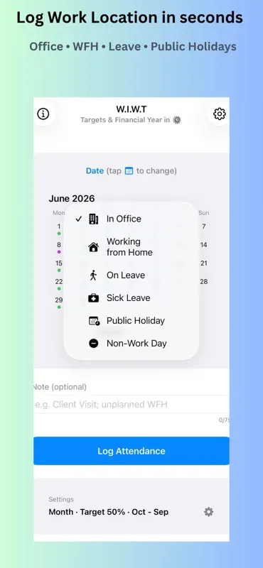 Where I Worked Today screenshot 1 of 6