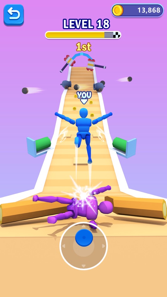 #5. Ragdoll Dash 3D-Idle (iOS) By: 震轩 邱