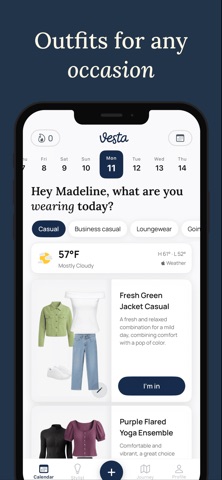 Vesta Wardrobe: Outfit Planner screenshot