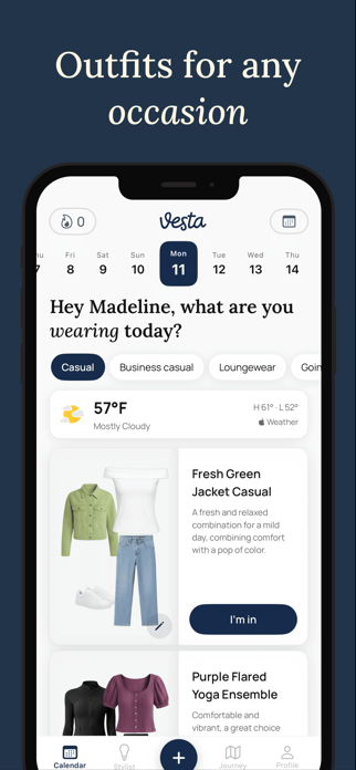 Vesta Wardrobe: Outfit Planner Screenshot 3 of 6