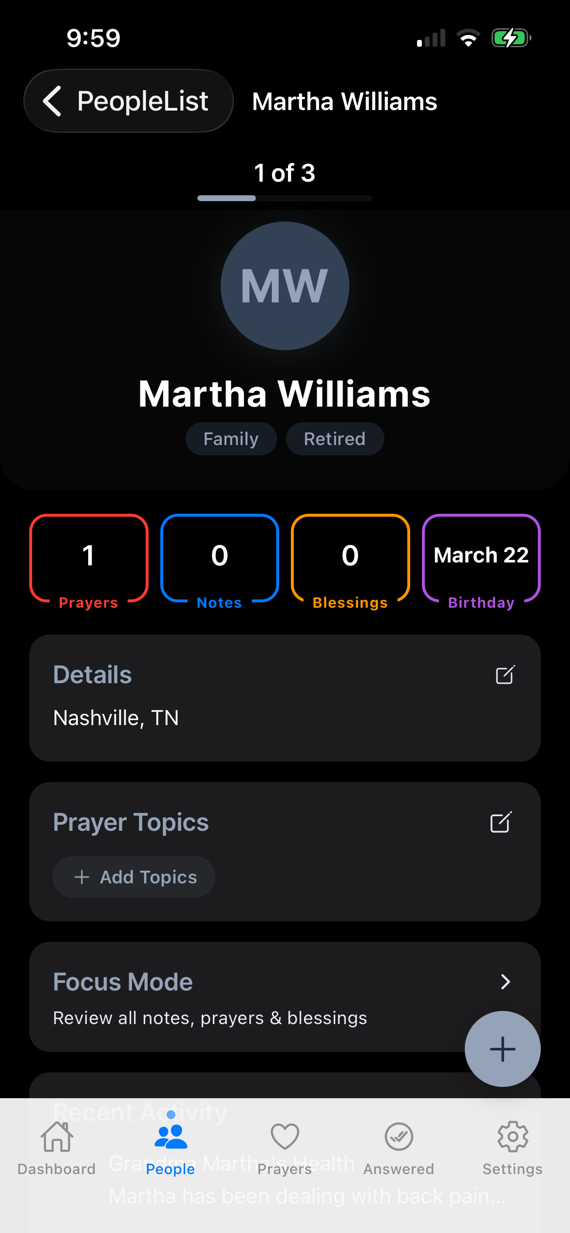 Prayer Connect TR