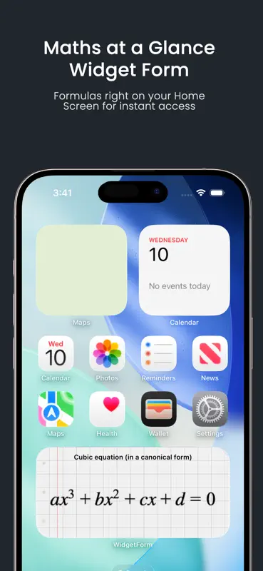 WidgetForm screenshot 1 of 5