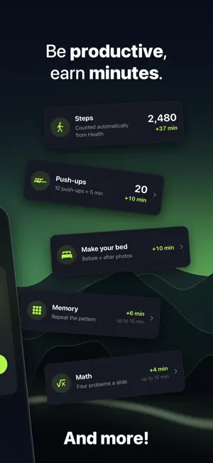 Banked.: Earn your screen time screenshot 2
