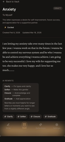 UNSENT - Letters Never Sent screenshot