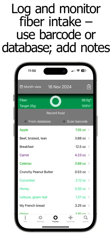 Fiber Counter and Tracker screenshot 4