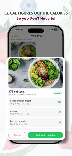 EZ Cal - AI Calorie Tracker screenshot 3