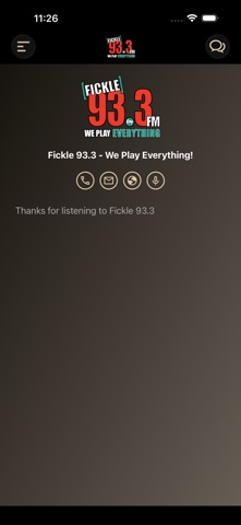 Fickle 93.3 app screenshot 3