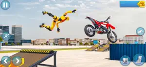 Moto Bike Ragdoll Fall Crash screenshot 1