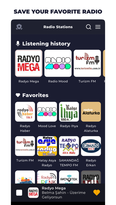 Radio Turkey Online Screenshot