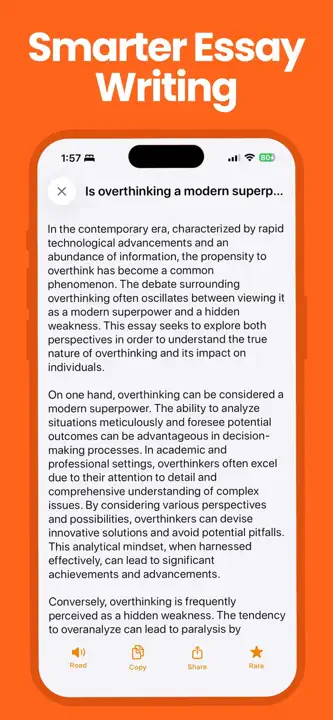 AI Essay Writer: Writing Tools: Screenshot 1 von 4