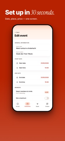 SquadUp: Group Events & Trips Screenshot 1 of 6