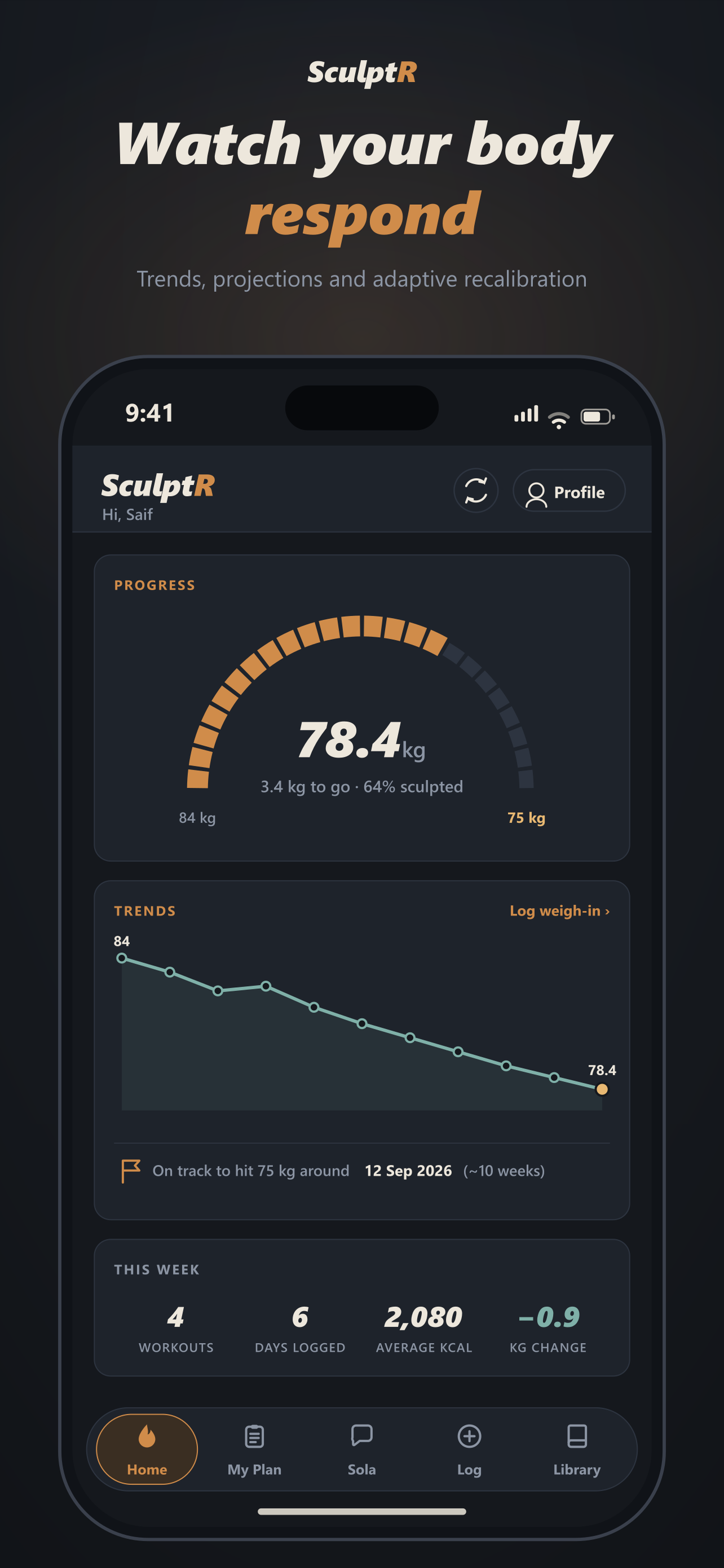 SculptR: AI Fitness Coach screenshot 4