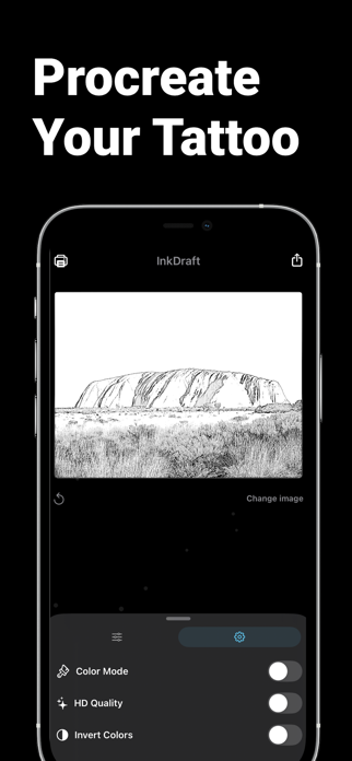 Tattoo Stencil Maker Pro Screenshot 1 of 4