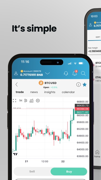 SimpleFX – crypto trading