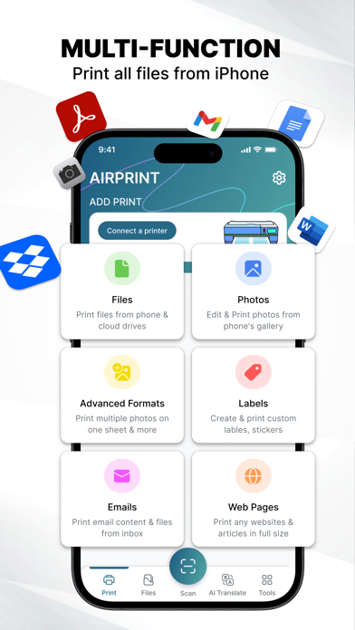 Smart Printer and Scanner App Screenshot