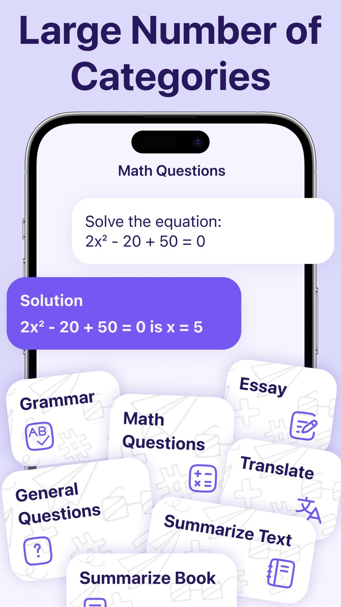 AI Homework Help, Math Solver