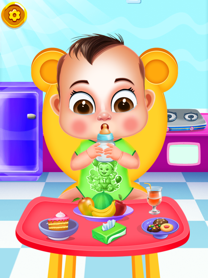 Cute Baby Sitter Daycare Games