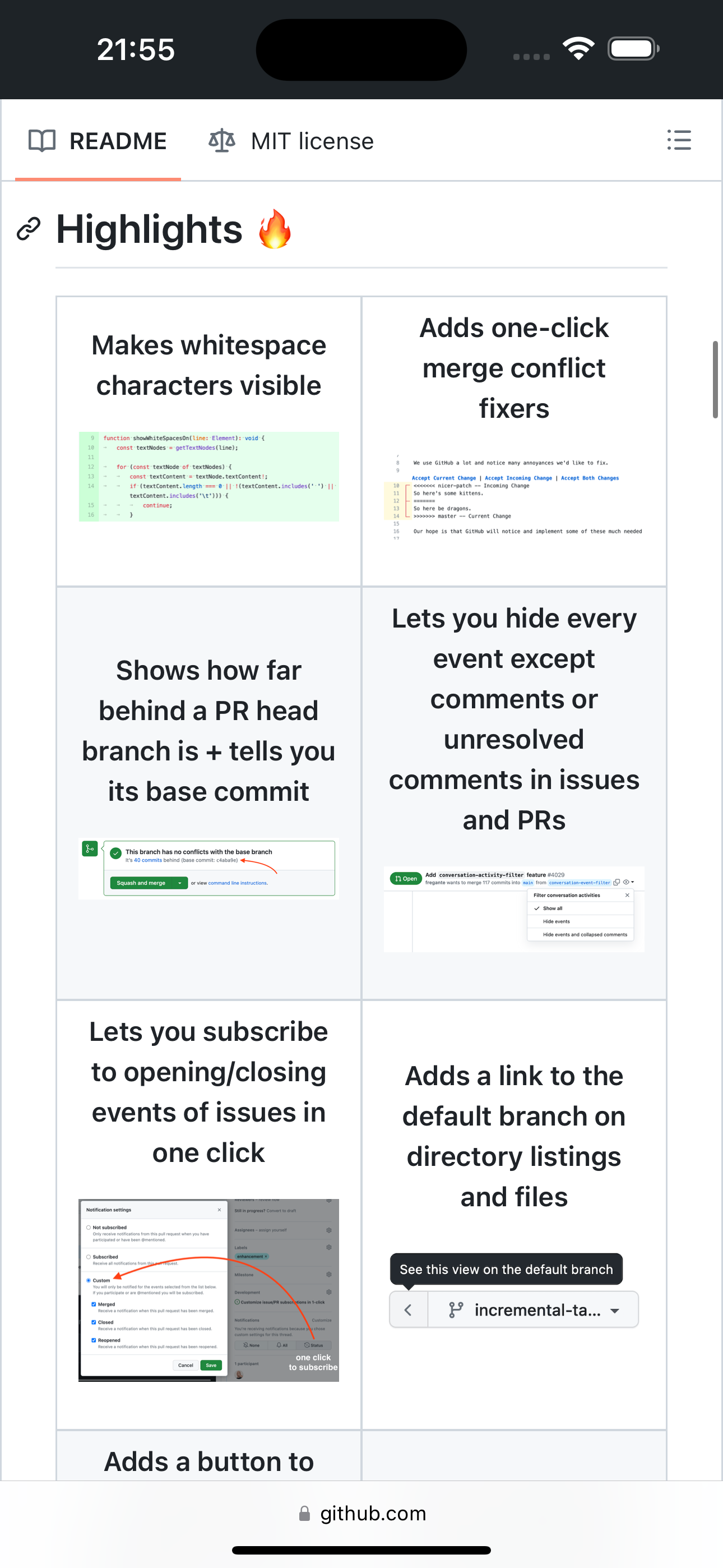 Refined GitHub