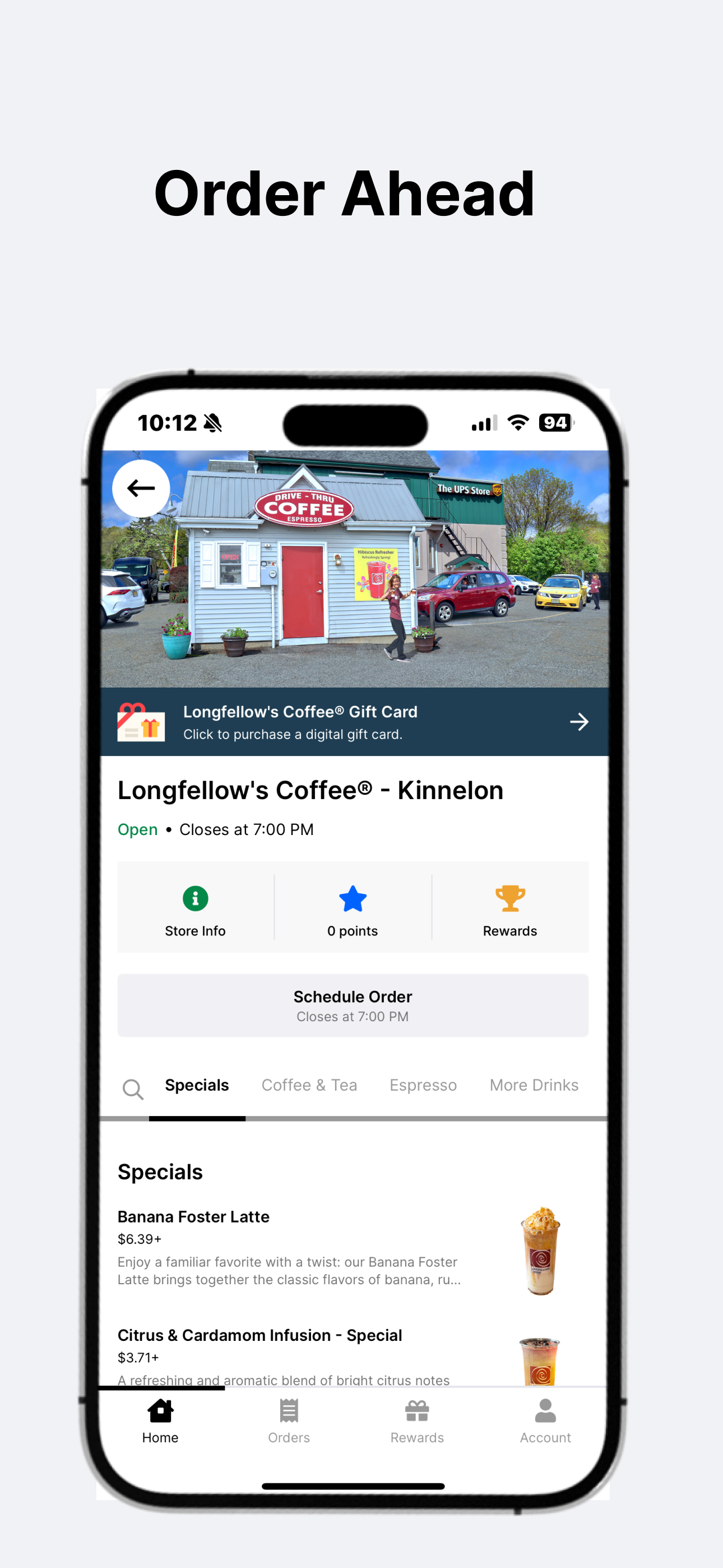 Longfellow’s Coffee