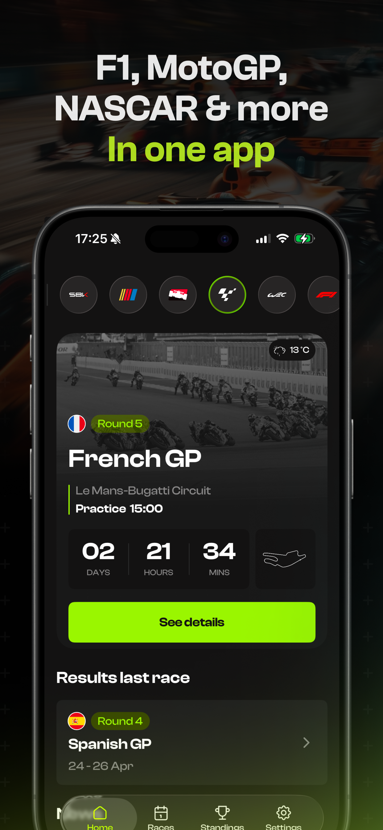 Raceboard — Motorsport Tracker