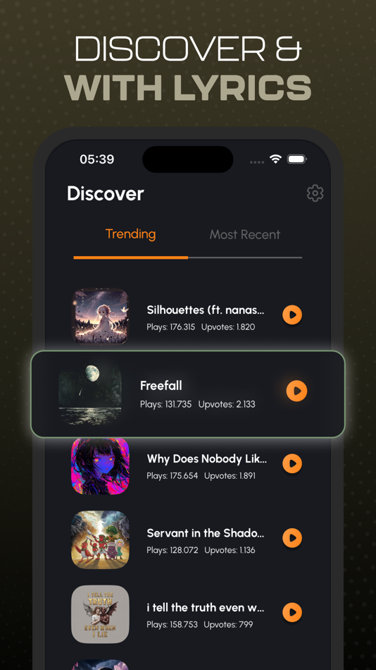 #5. AI Music Generator - AI Song (iOS) 由: LARISA BILISIM