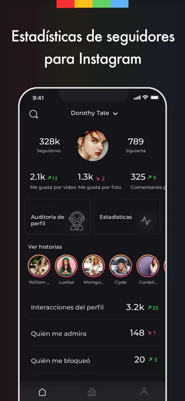 Reports+ for Followers Tracker screenshot 1 of 9
