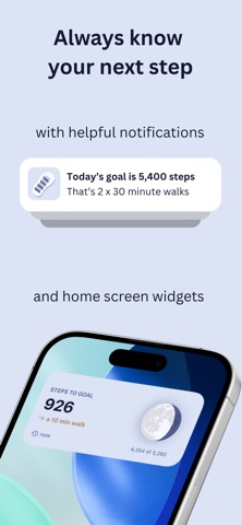 One Small Step: Walking Goals Screenshot 3 of 8