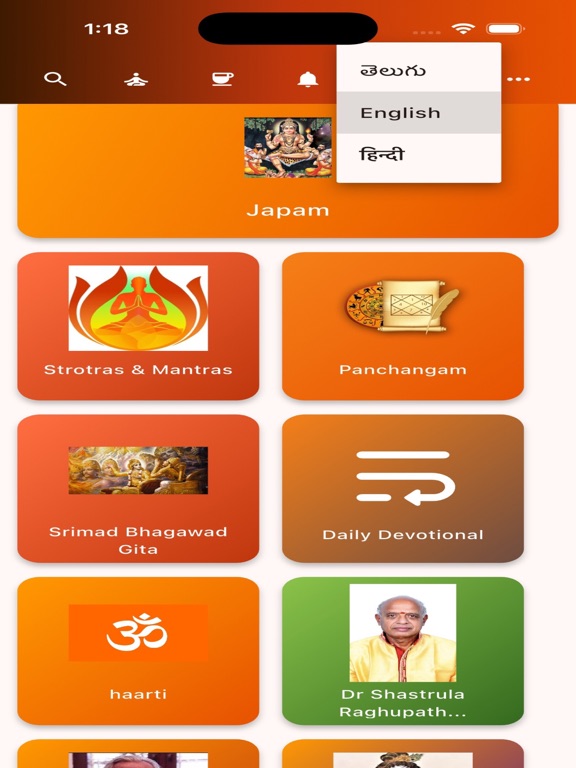 Japamala Mindfulness iPad screenshot