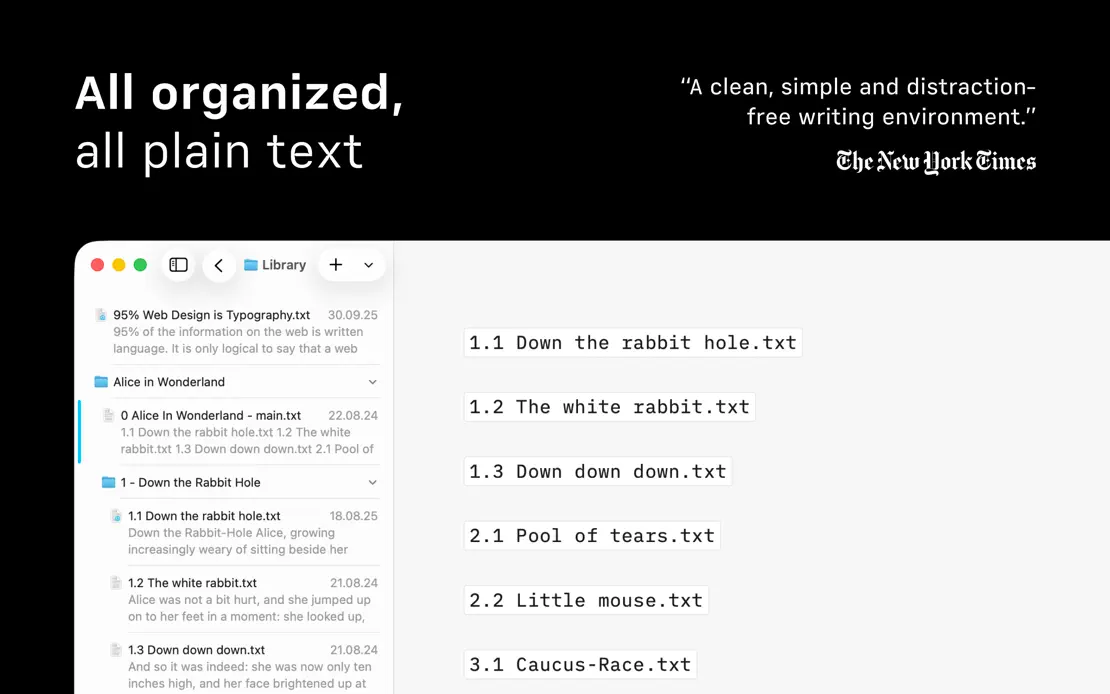 iA Writer, App Store screenshot 5