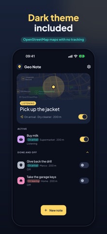 Geo Note - Location Notes Screenshot 6 of 6