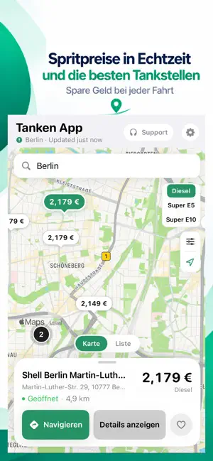 Clever Tanken screenshot 3