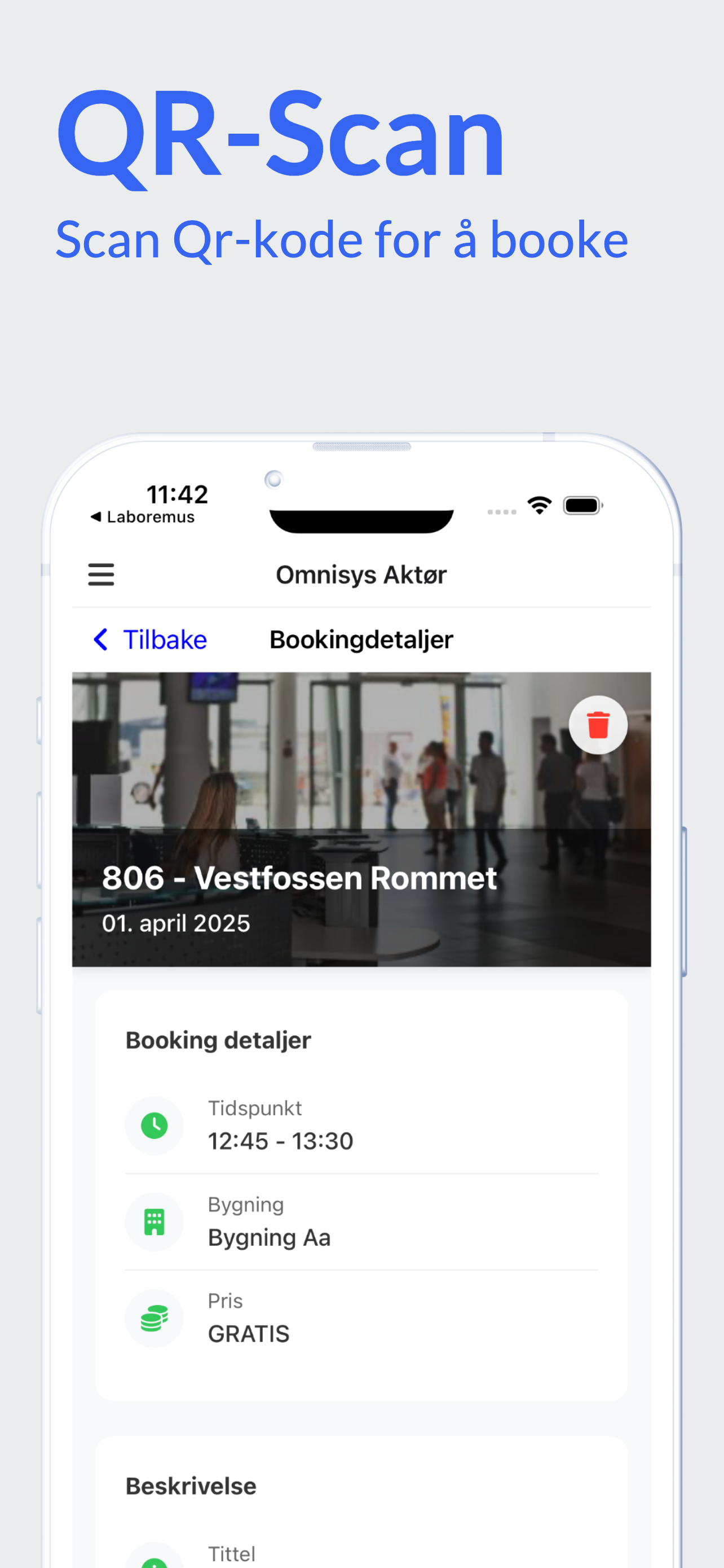 Omnisys Møterom Booking