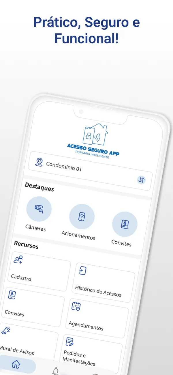 Screenshot #1 pour Acesso Seguro App