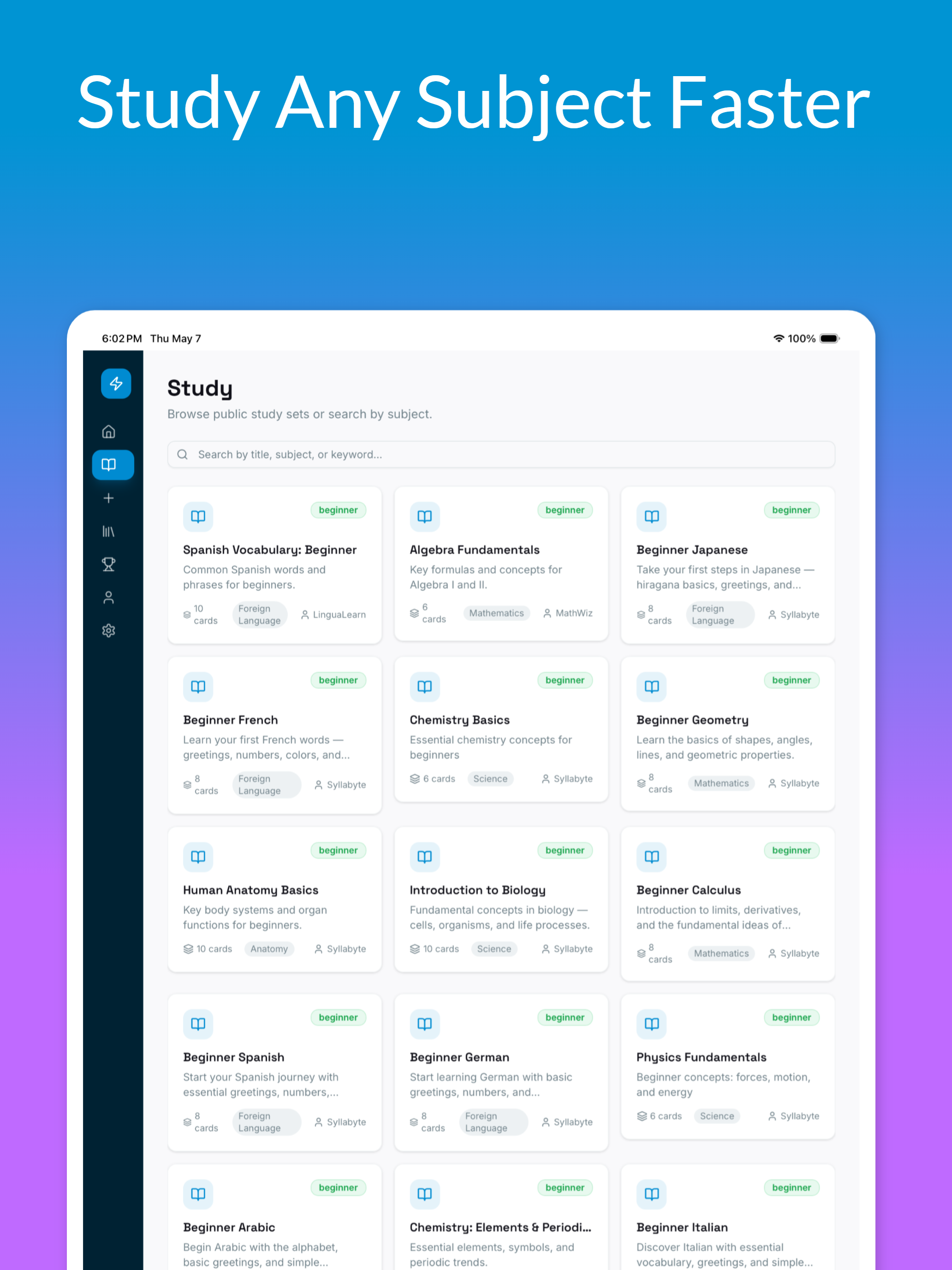 Syllabyte Flash screenshot 5
