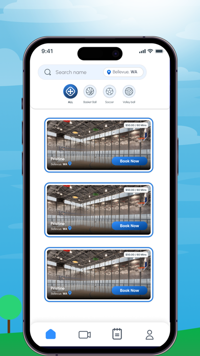 MyCourt iPhone screenshot 4 - Sports app
