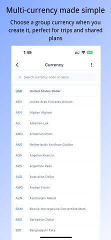 Billra: Split Bills & Expenses Screenshot 4 of 6