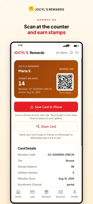 JOCYL'S Rewards screenshot 3