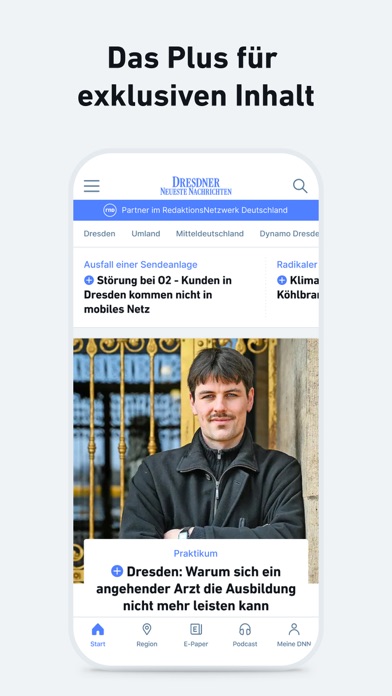 DNN - Nachrichten und Podcast Screenshot