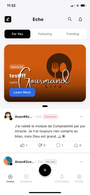 Echo App screenshot 3
