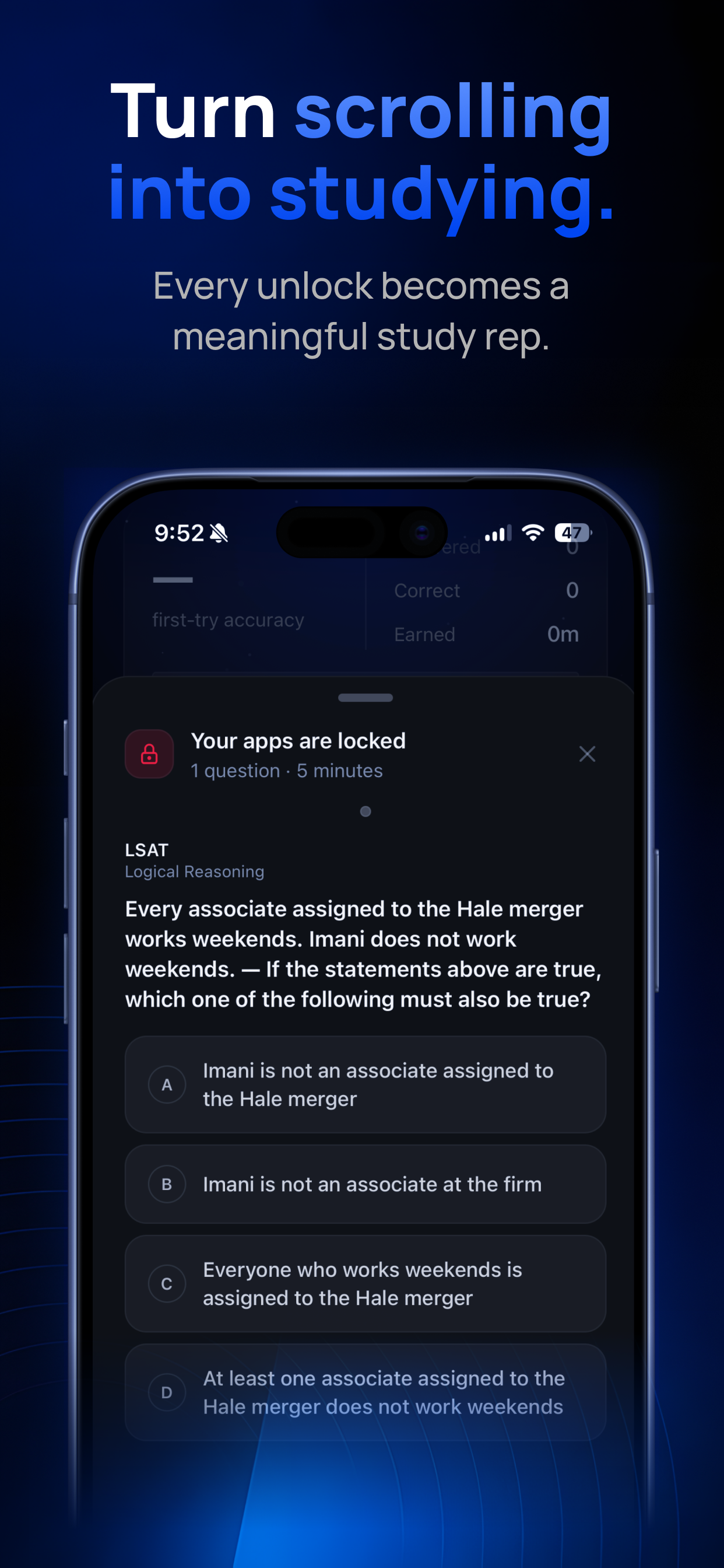 Scrollar: Study to Unlock screenshot 2