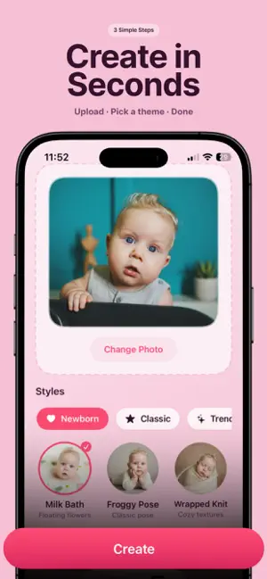 Baby Photoshoot Art: Kidpic screenshot 4