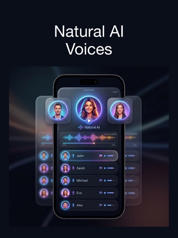 Voice Reader: Text to Audio AI iPad screenshot