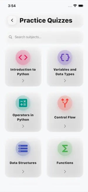 Python Basics Quiz Pro screenshot 2