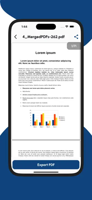 Merge PDF - Combine PDF Files screenshot 3